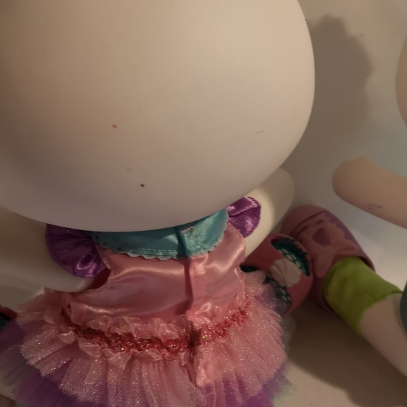 Set of Two Large Sanrio Hello Kitty Collectable Posable Arms & Legs Glow 80s 90s - Picture 7 of 9